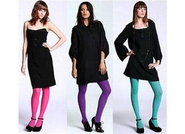 How to Carry off Coloured Tights