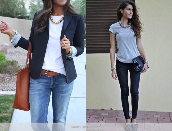 Different Ways to Wear Jeans to Work