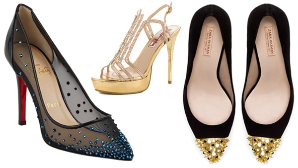 Jewel Studded Shoe-Stoppers