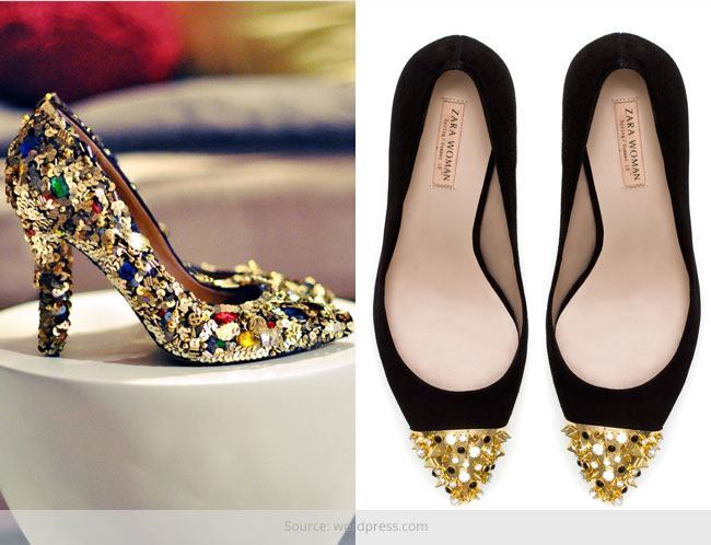 Jewel Studded Shoe-Stoppers