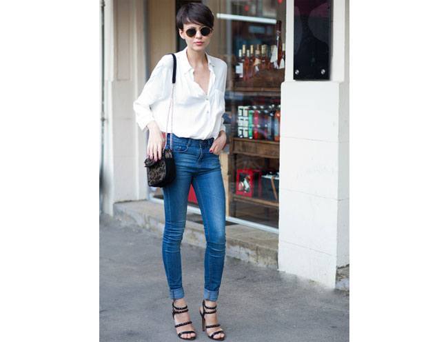 Skinny fit jeans
