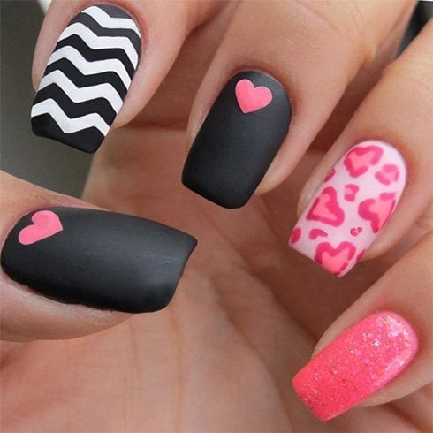 Matte nail arts