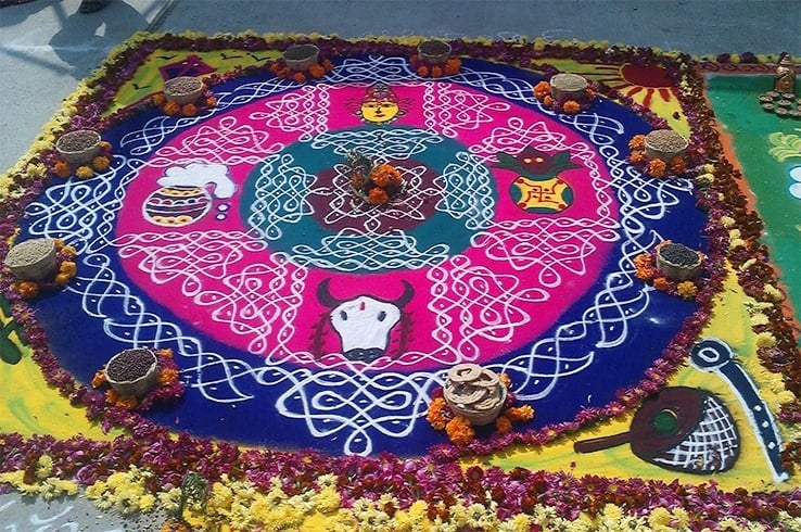 Sankranthi rangoli designs