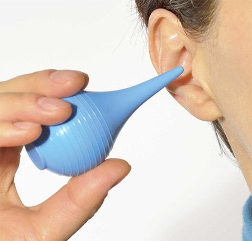 Warm Water Ear Wax