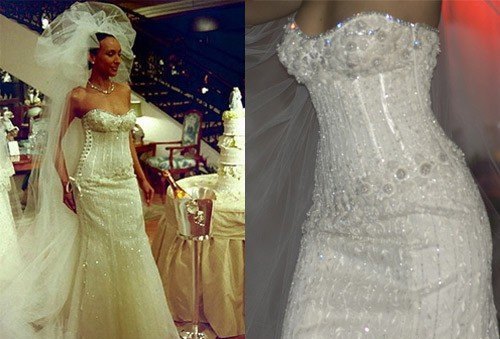 World's most expensive diamond wedding gown