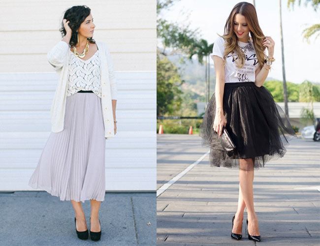 NEWSFLASH: 8 Ways to Style and Wear Your Midi Skirts