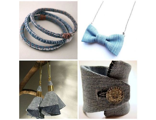 DIY Denim Jewellery