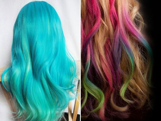 Hair Chalking