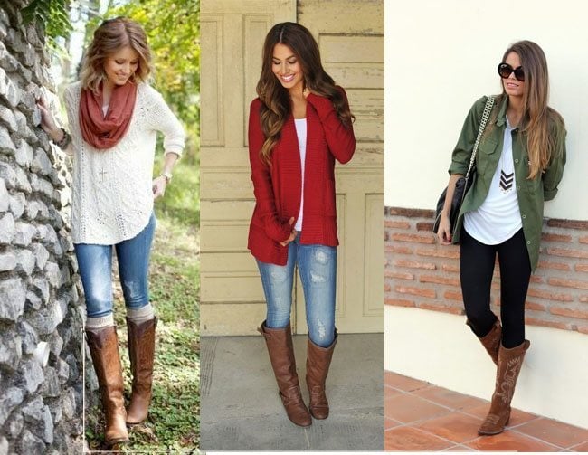 How to make your non-skinny jeans look skinny when wearing boots 