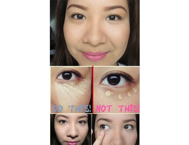 How to use concealer