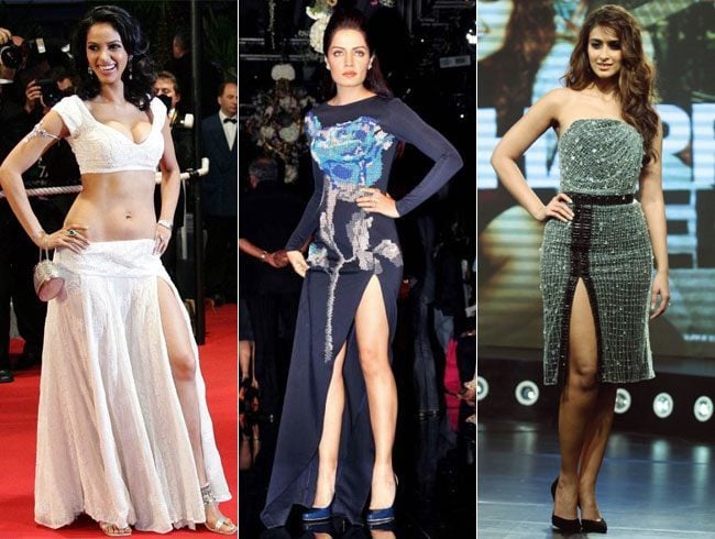 Jolie Slit disasters on the red carpets