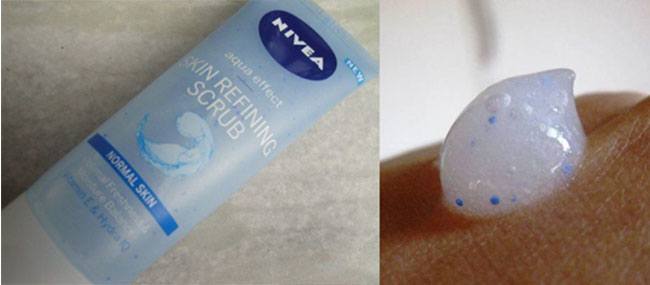 Nivea Aqua Effect Skin Refining Scrub