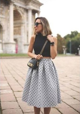 Polka dotted lass