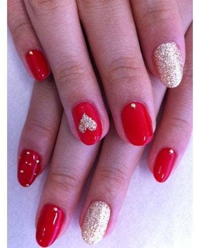 Valentines nail art ideas