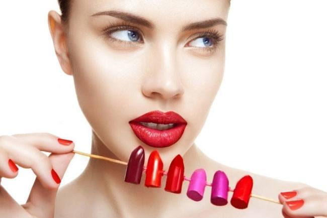 Wear bright lipsticks pinks
