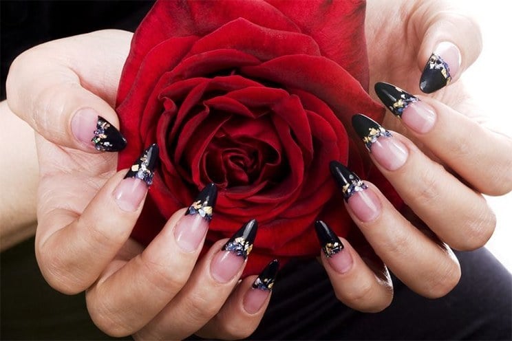 How To Make Flower Nail Art Designs