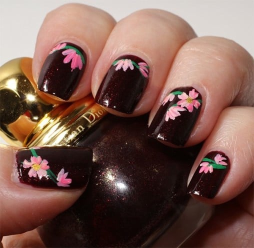 Flower Nail Designs