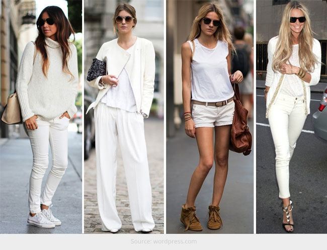 How to Wear All White