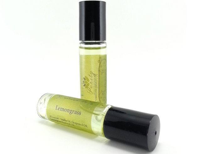 Lemongrass Natural Roll On Perfume