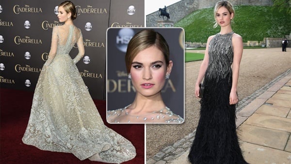 Lily James had Real Life Cinderella Moments