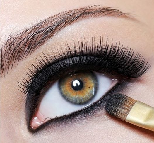 Mascara and Liquid Eyeliner