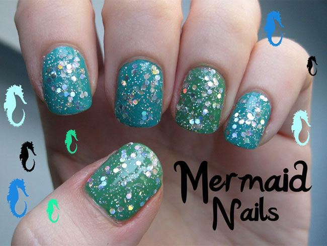 Mermaid Nail Art