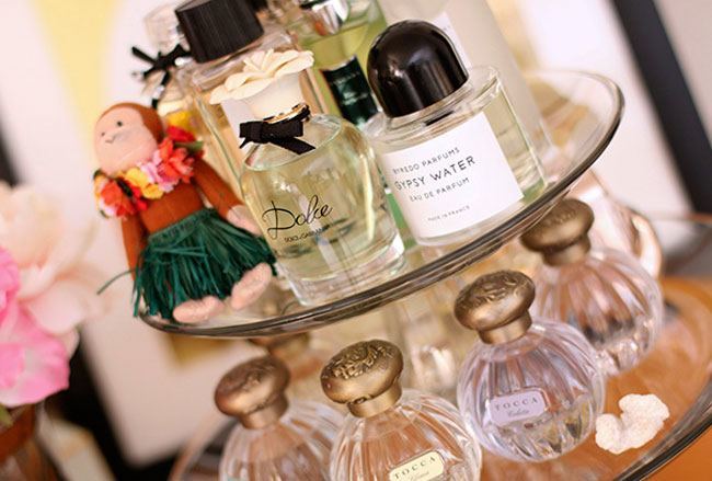 Never store your perfume in wet and humid places