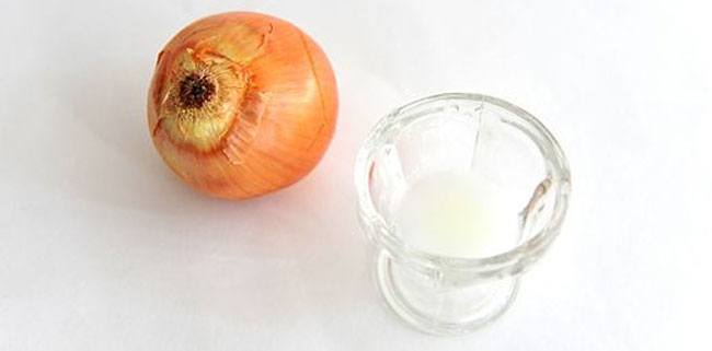 Onion juice