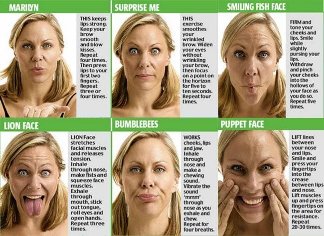 how to lose weight in your face and upper body