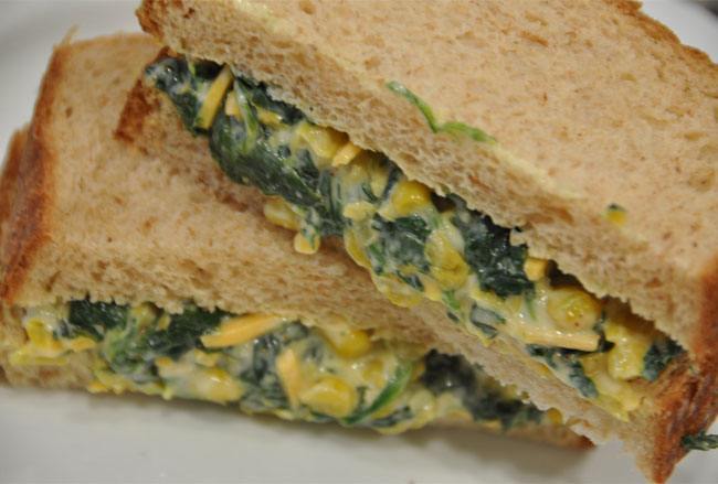 Spinach Sandwich