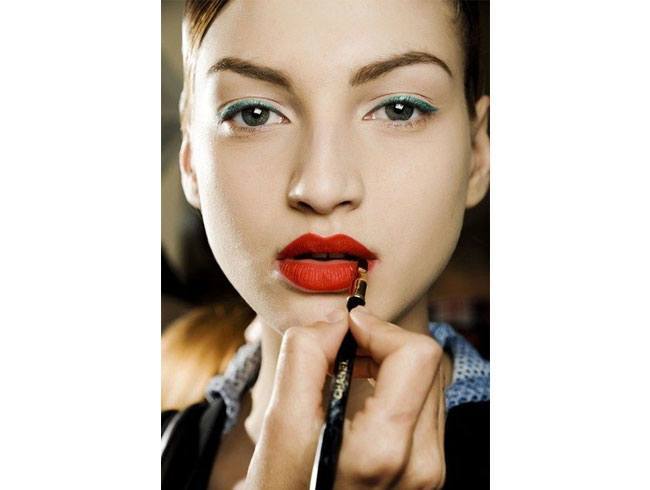 Use a lip brush
