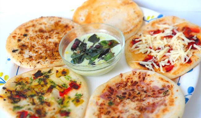 Vegetable Uttapam