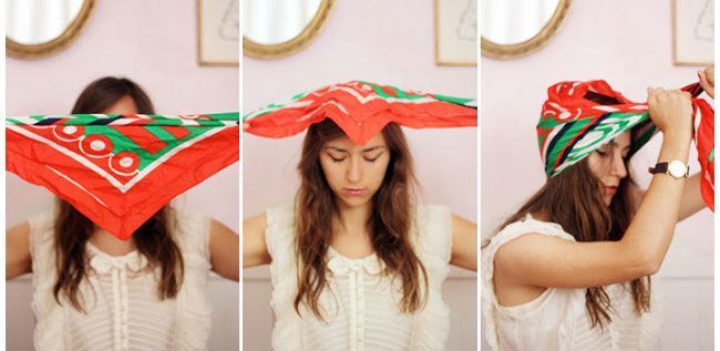 Wrap a silk scarf around your head before hitting your sack