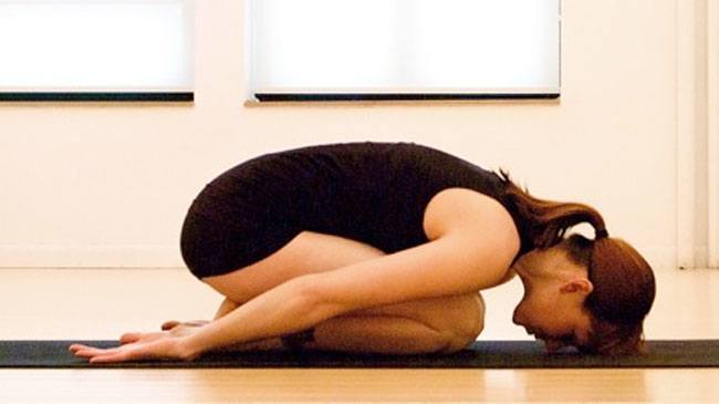 Yoga encourages stress relief