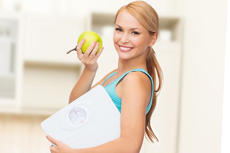 Nutzen für die Gesundheit von essenden Äpfeln für Gewicht-Verlust 