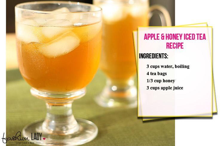 Apple & Honey Iced Tea Recipe 