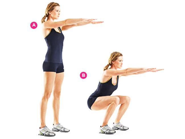 Bodyweight Squat Exercise To Strengthen Your Legs