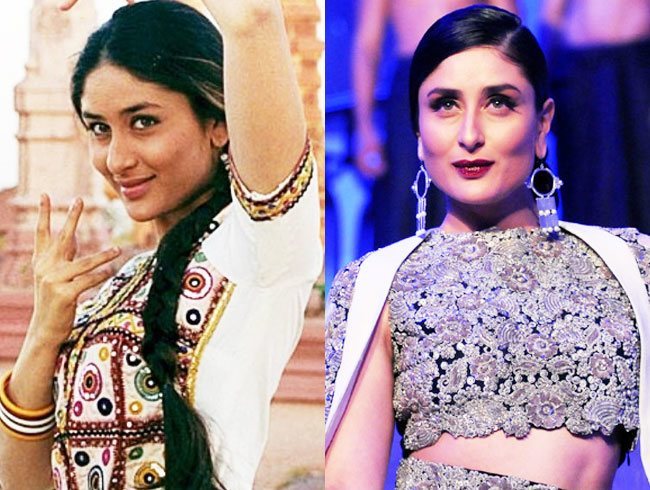 Bollywood Actress Kareena Kapoor Then And Now