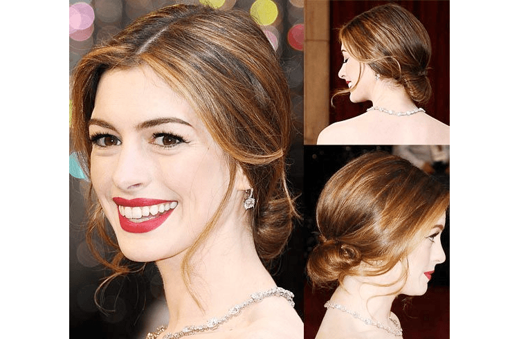 Celebrity Anne Hathaway Hairstyle