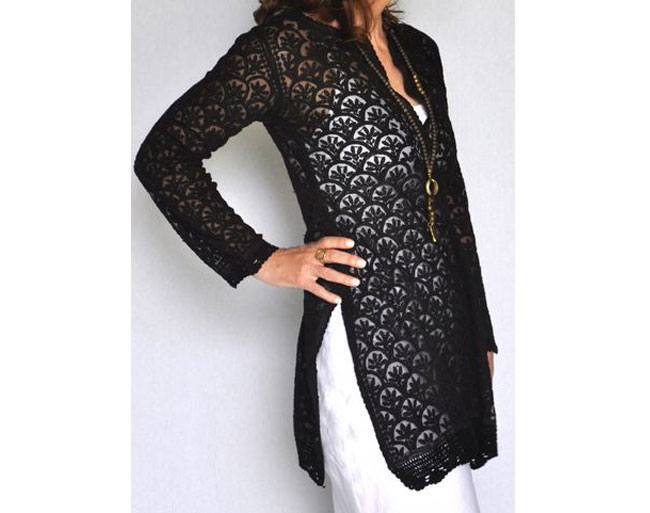 Chikankari black