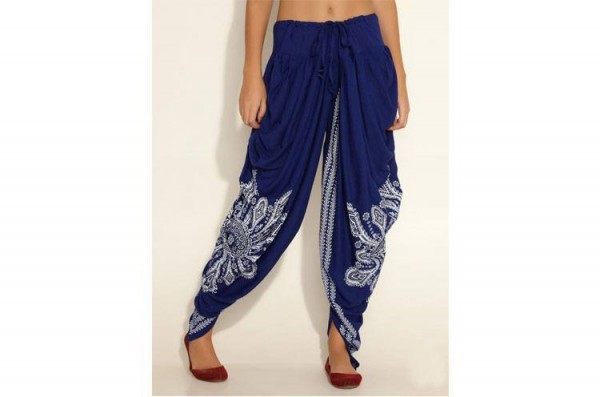 floral dhoti pants