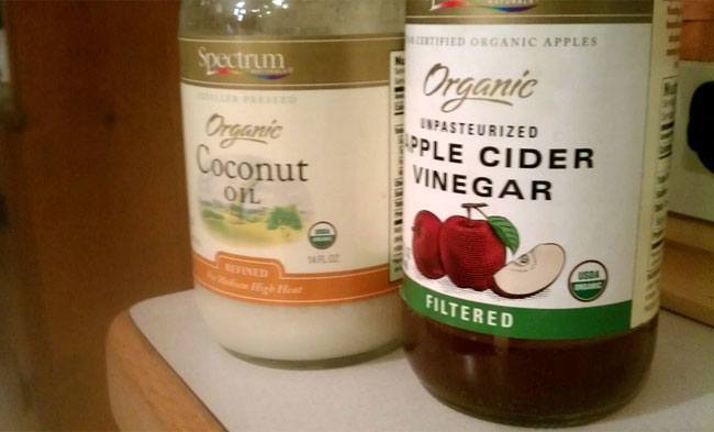 Coconut Oil and Apple Cider Vinegar