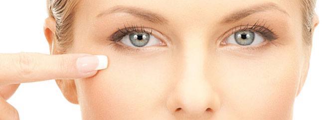 Eye Cream The Size of one pine nut or supari