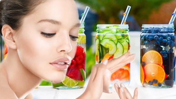 Fruit-Infused Water for Glowing Skin