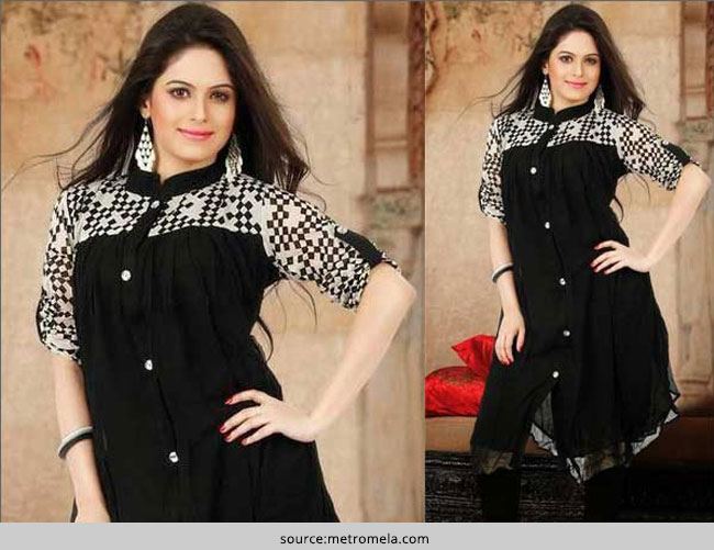 How to Style The Black Kurti