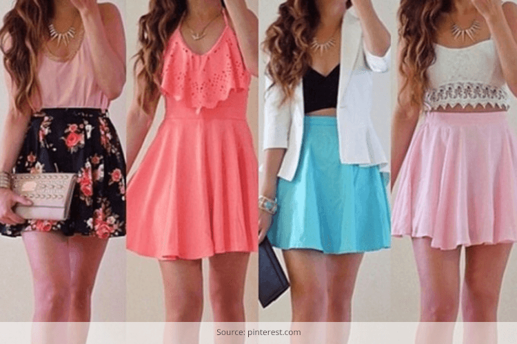 How to Wear Skater Skirts
