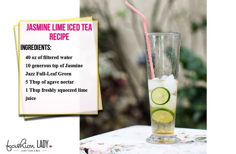 Jasmine Lime Iced Tea Recipe