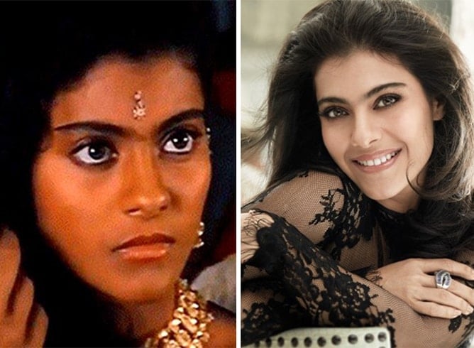 Kajol Then and Now