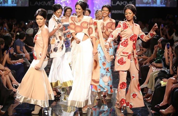 Models Walks the Ramp for Masaba Gupta