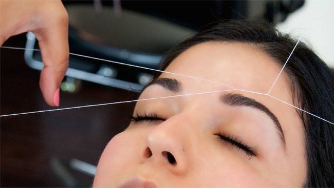 Opt for threading over waxing